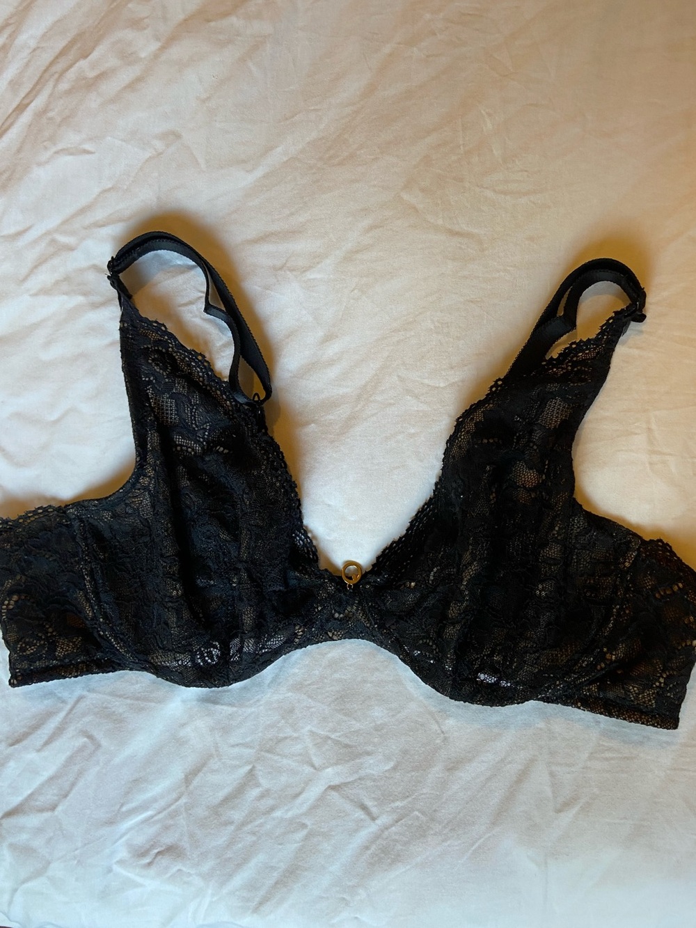 Aubade Paris - Black Lace Underwire Bra - Women Intimates & Sleepwear